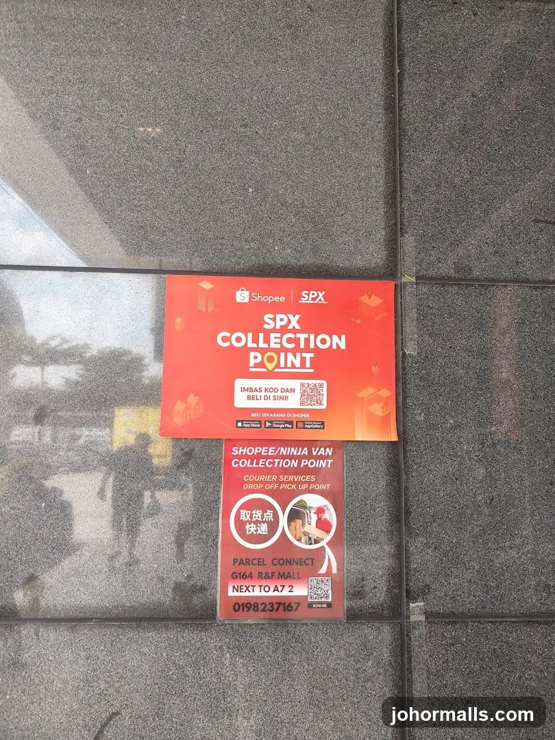 Shopee SPX Collection Point Signage