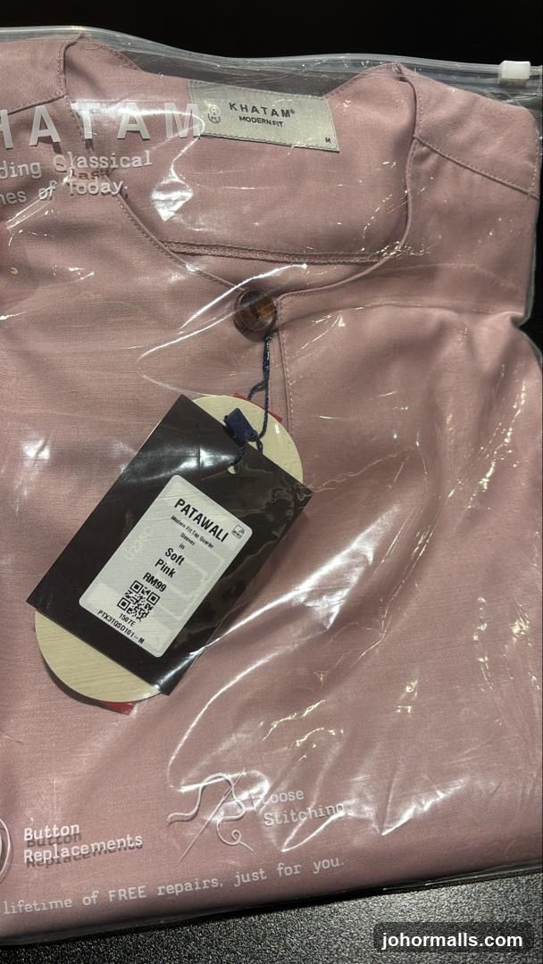 Pink Khatam Modern Fit Top