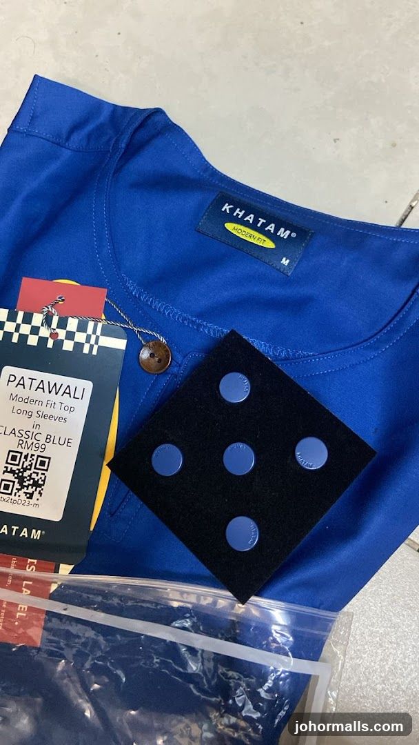 Blue Long Sleeve Top