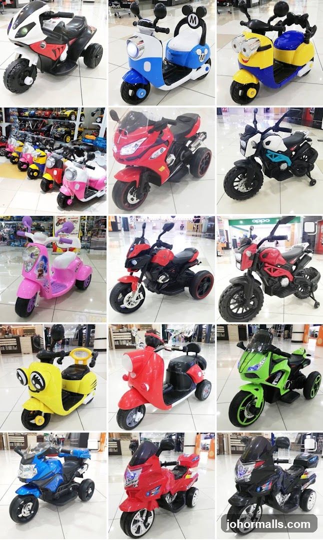 Children's Ride-On Motorcycles and Scooters