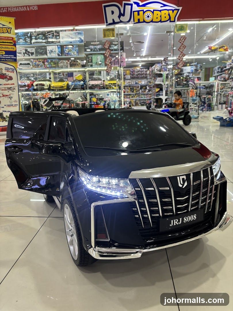Black Toy Car in Hobby Store
