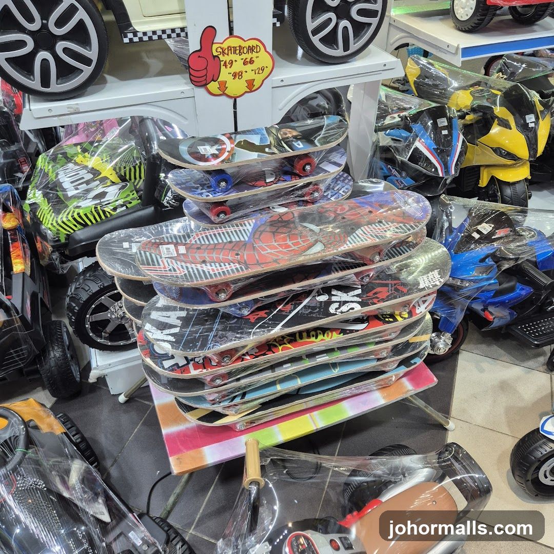 Skateboards and ride-on toys