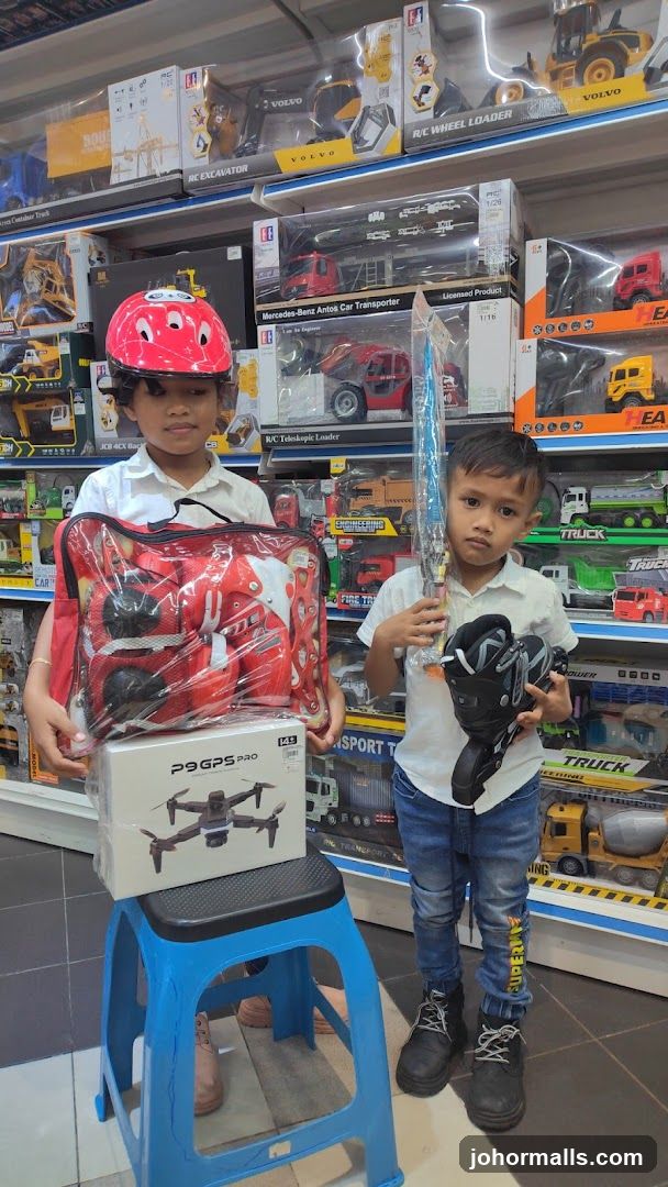 Children with toys