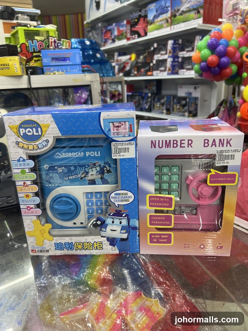 Robocar Poli and Number Bank Toys