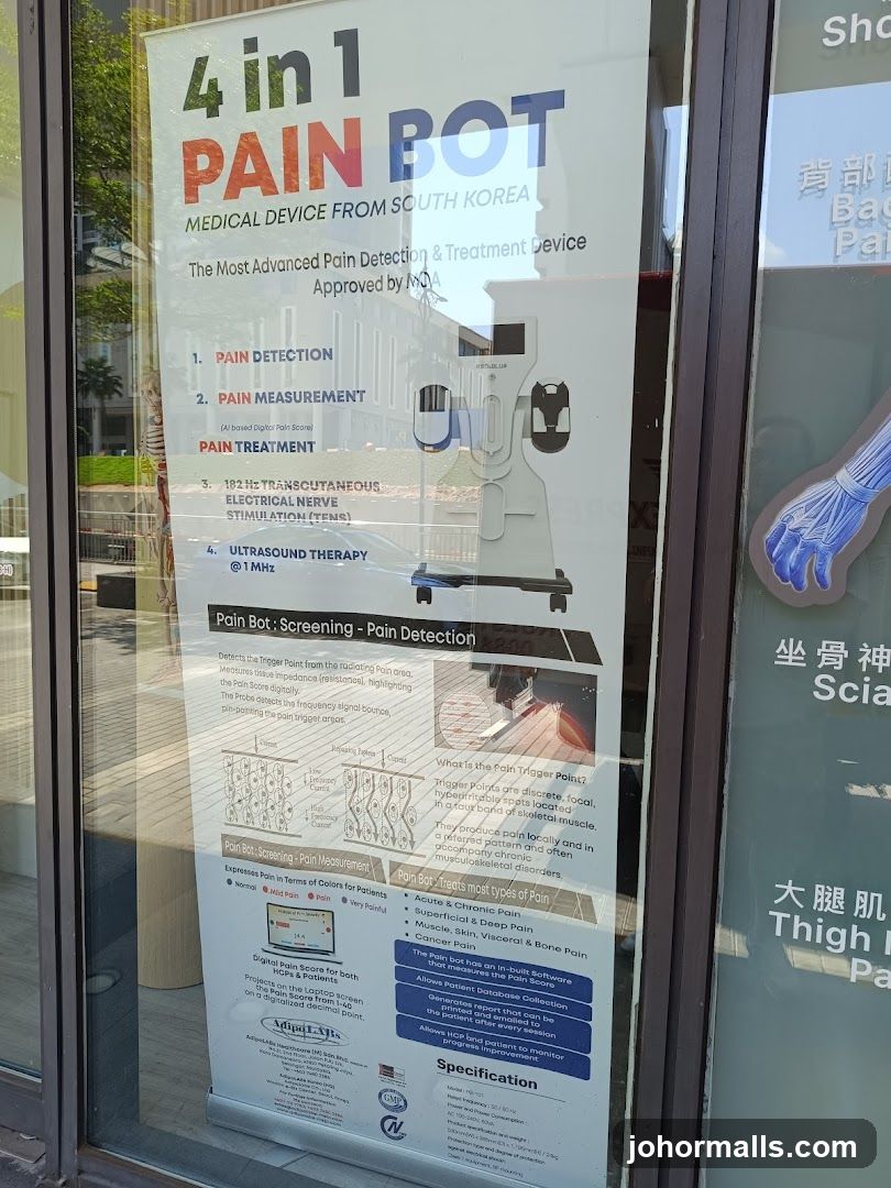 Pain Bot Medical Device Advertisement
