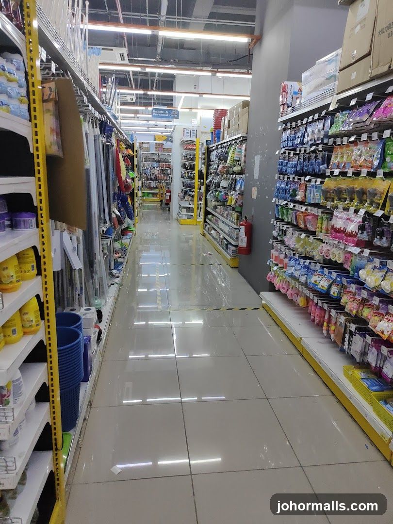 Aisle in a retail store