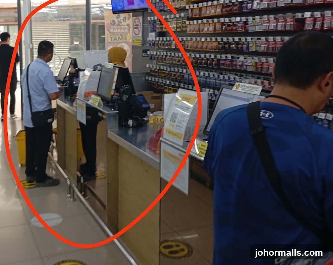 Checkout Area in a Store