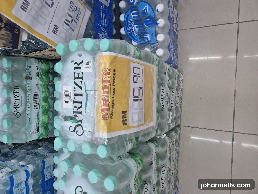 Bottled Water Display