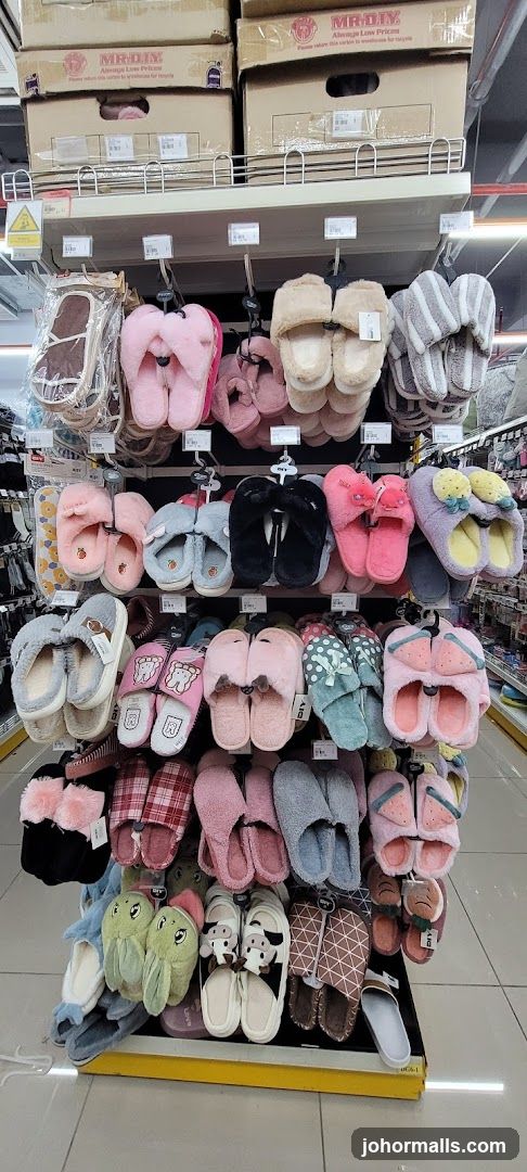 Slippers Display