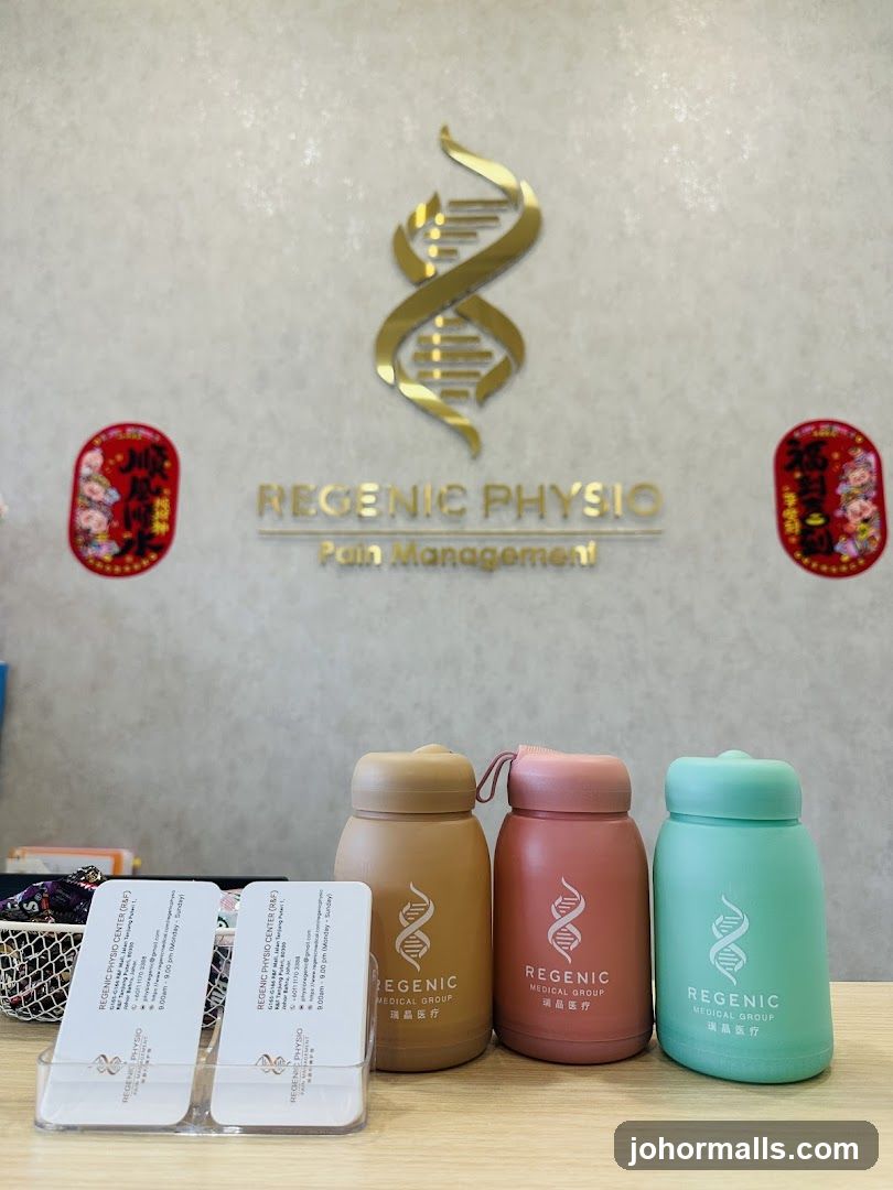Regenic Physio Reception Area