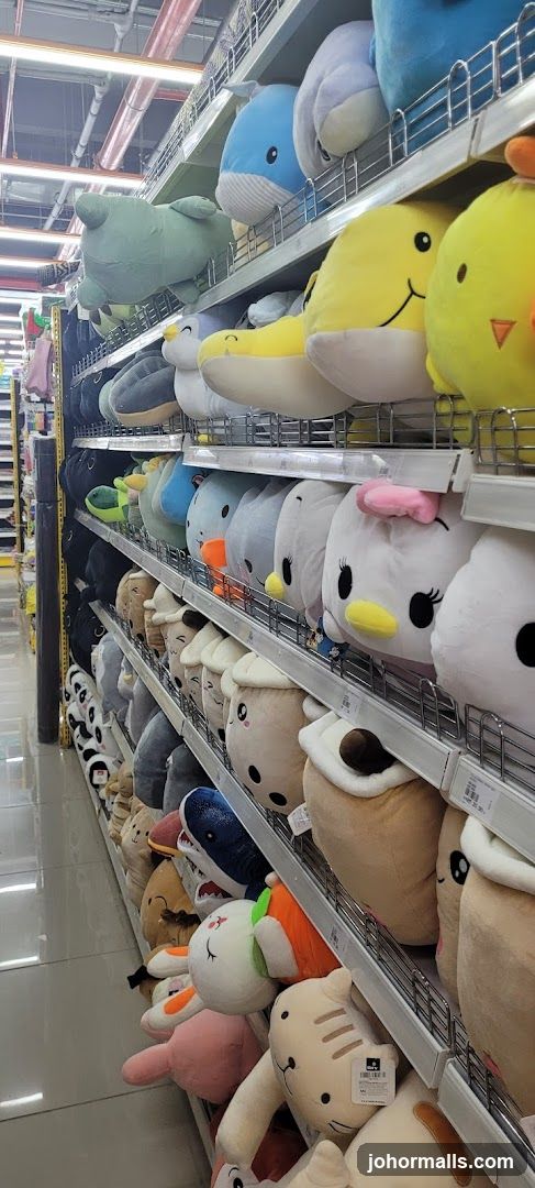 Plush Toys on Shelves