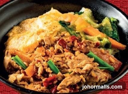 Stir-fried Pork with Vegetables and Egg