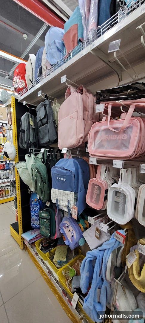 Backpacks and Bags Display