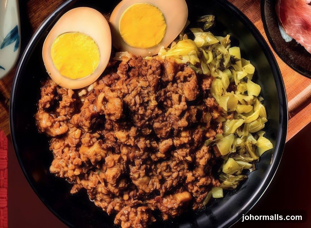 Braised Pork Rice Bowl