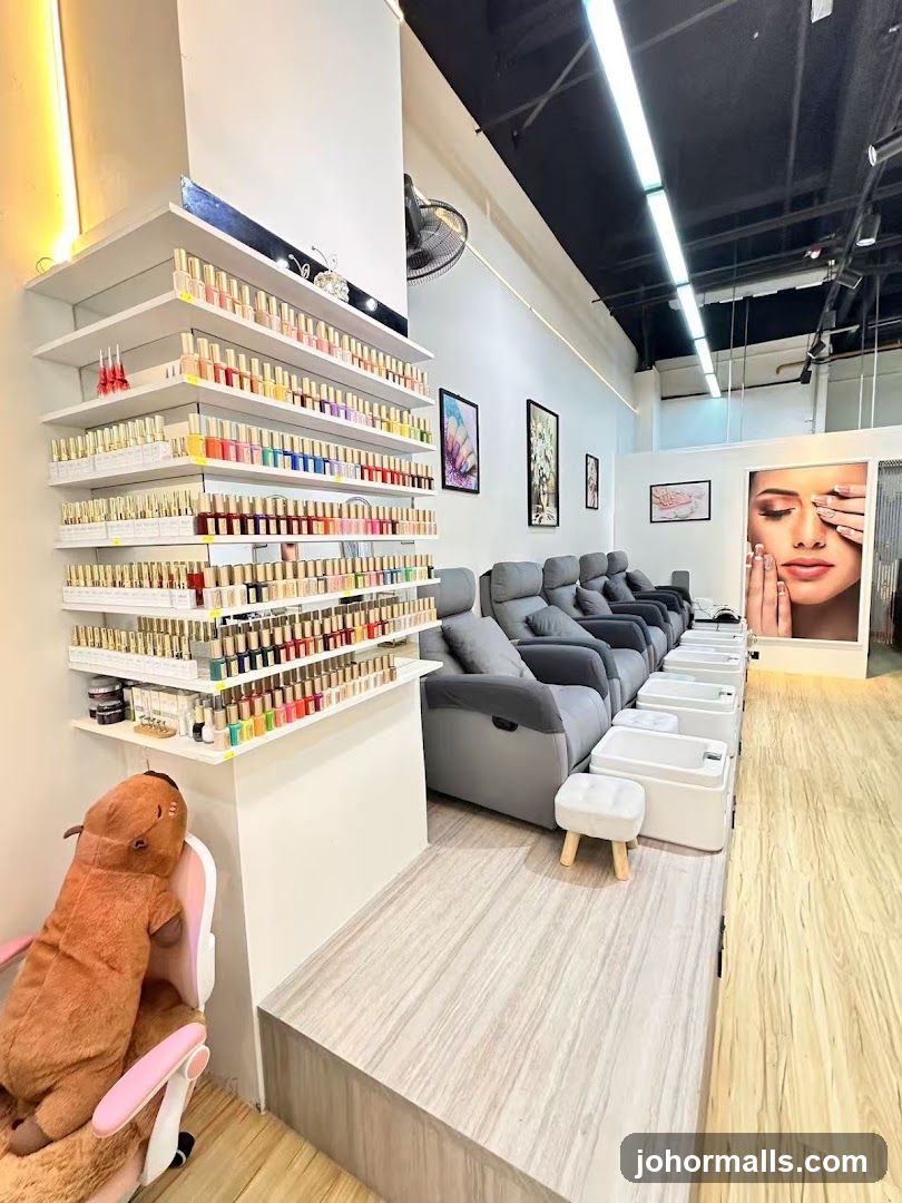Nail Salon Interior