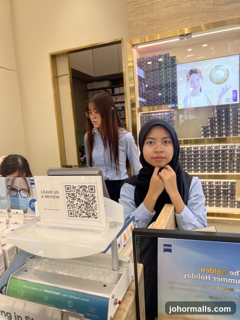 Optometry Store Counter