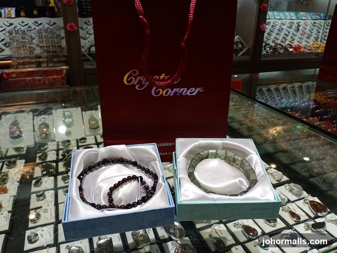Crystal Corner Gift Bag and Bracelets