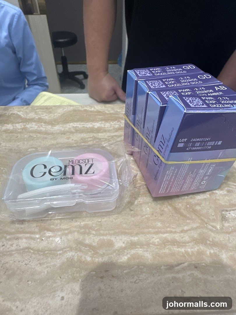 Contact Lens Boxes and Case