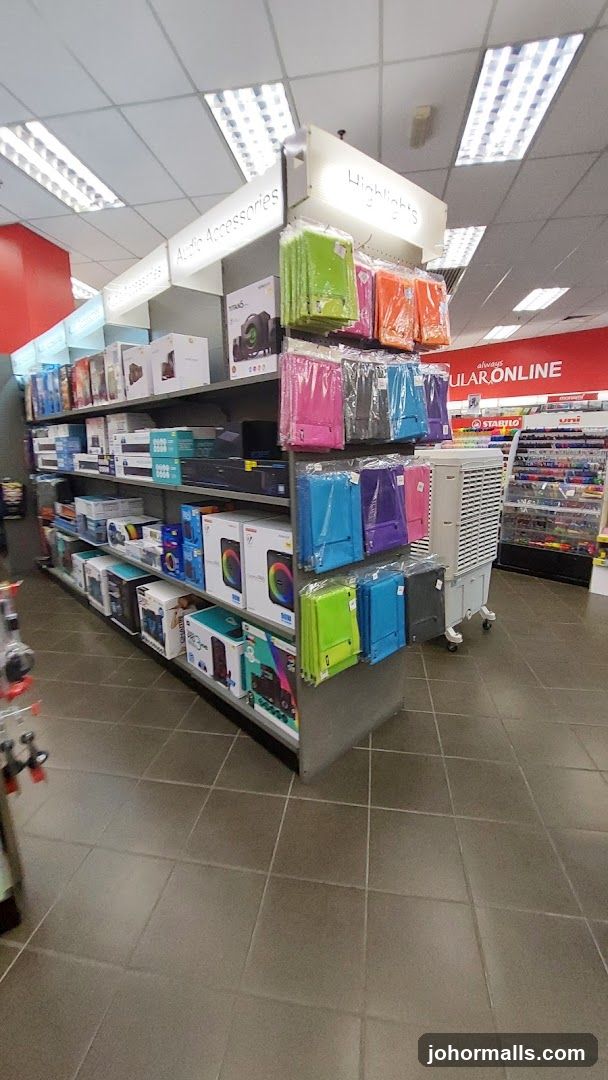 Store Interior with Electronics and Accessories