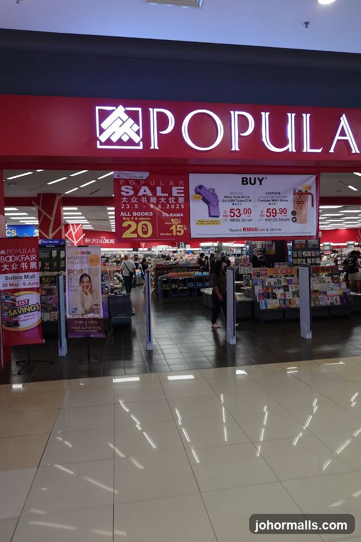 POPULAR Bookstore - AEON Mall Bukit Indah