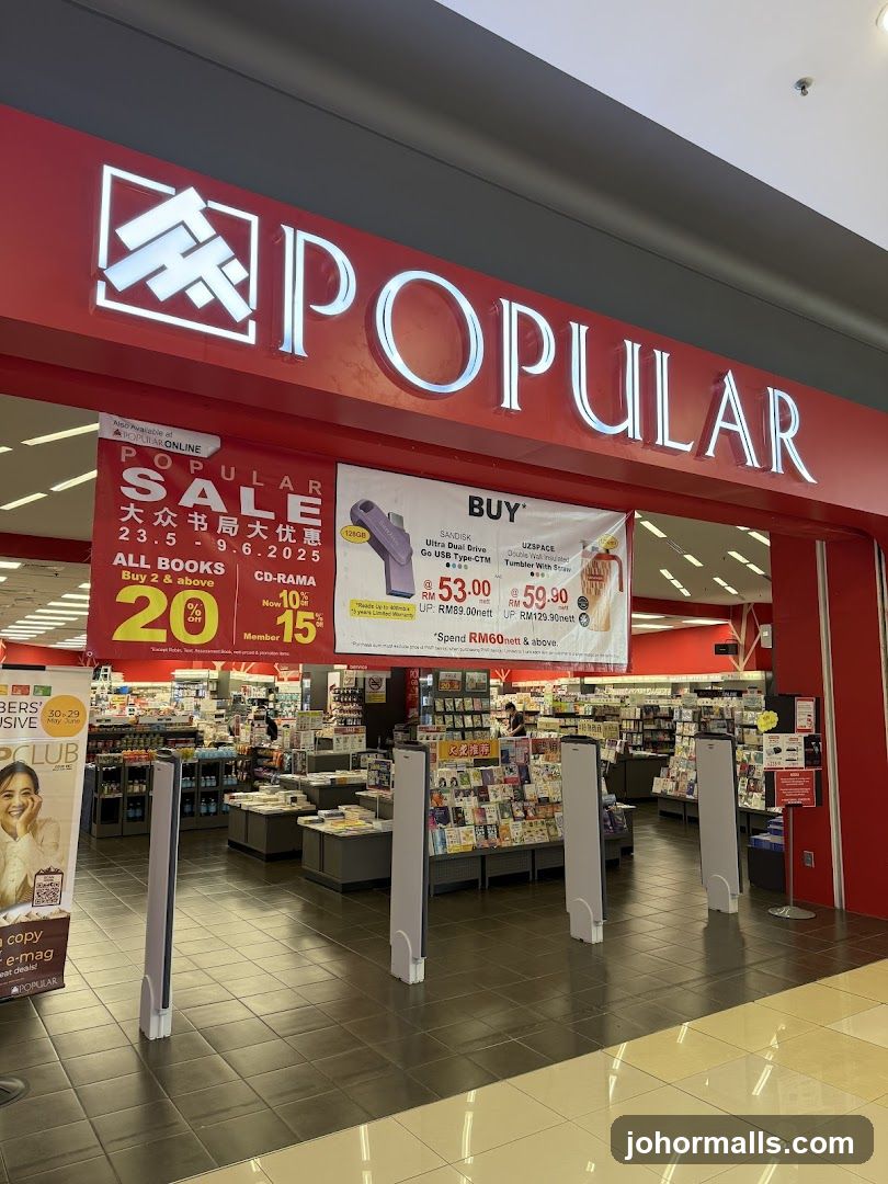 POPULAR Bookstore - AEON Mall Bukit Indah