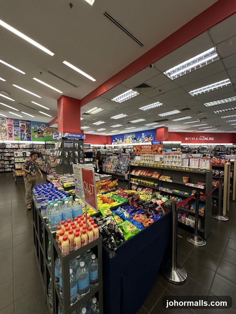 Popular Bookstore Interior