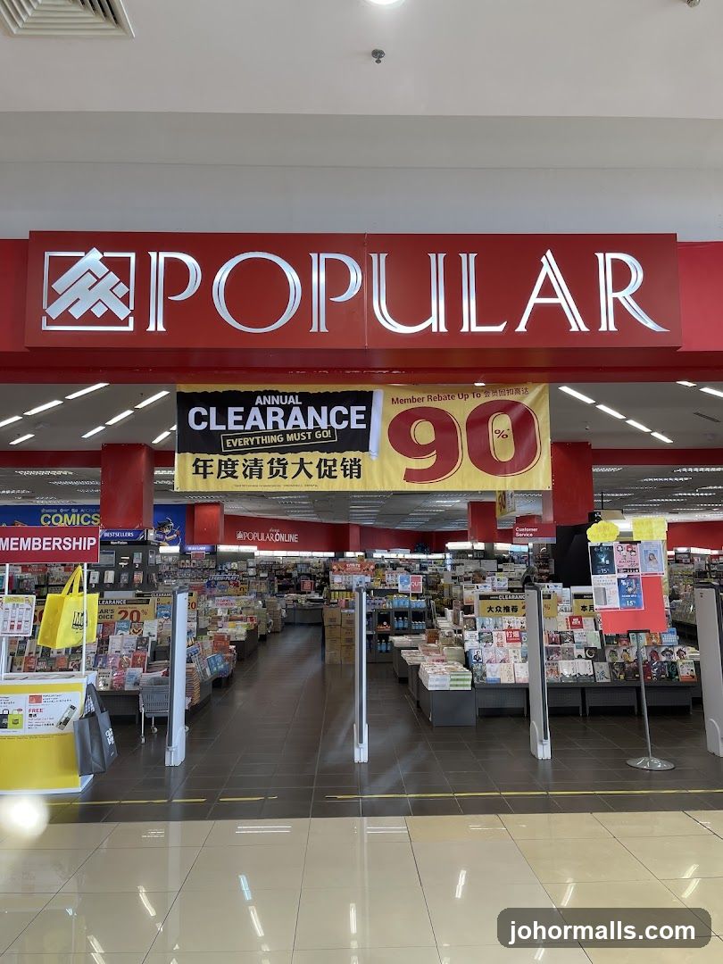 Popular Bookstore Entrance
