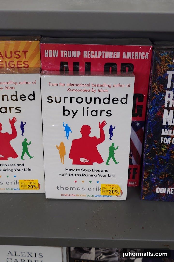 Books on a shelf