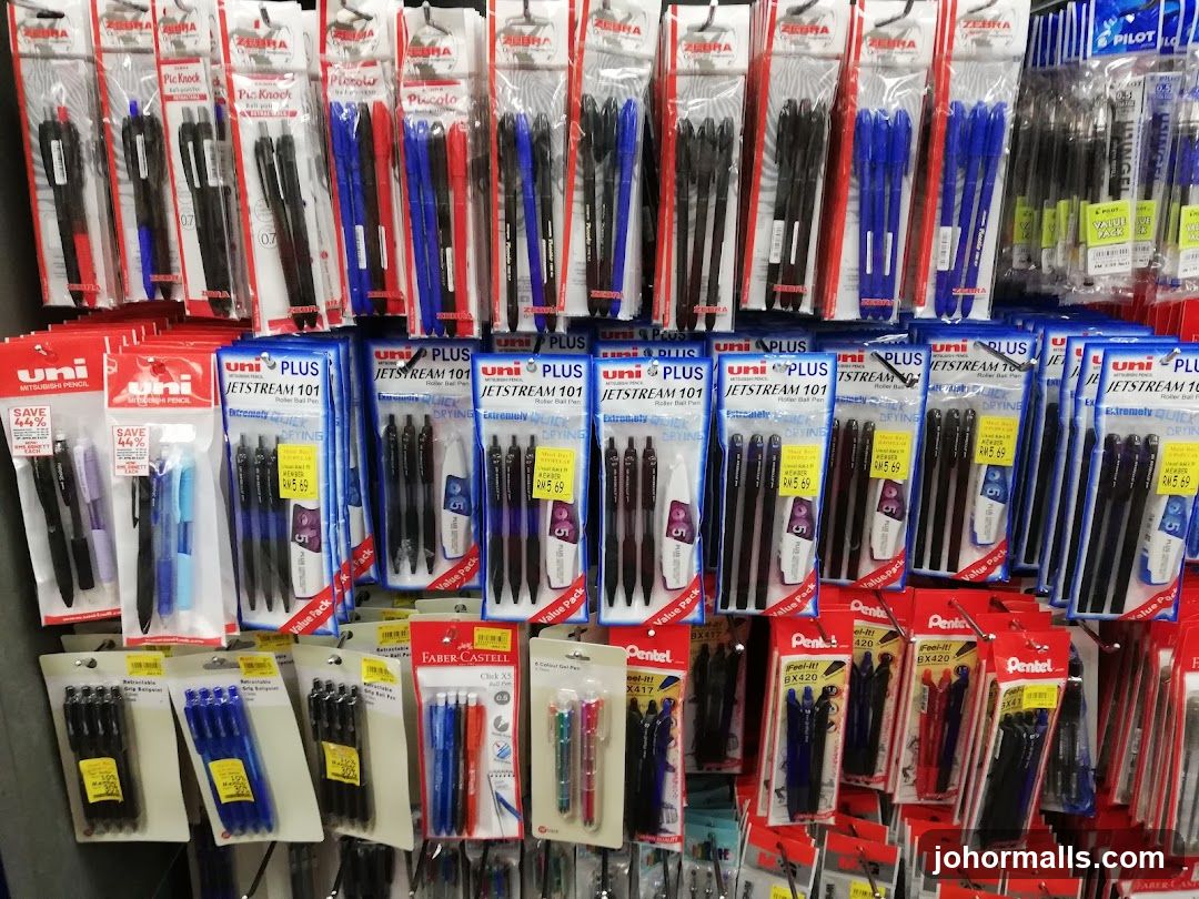 Pens and Pencils Display