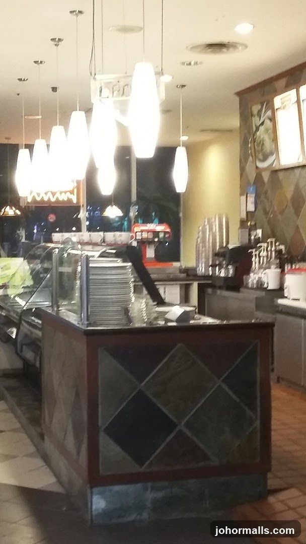 Restaurant Counter with Salad Bar