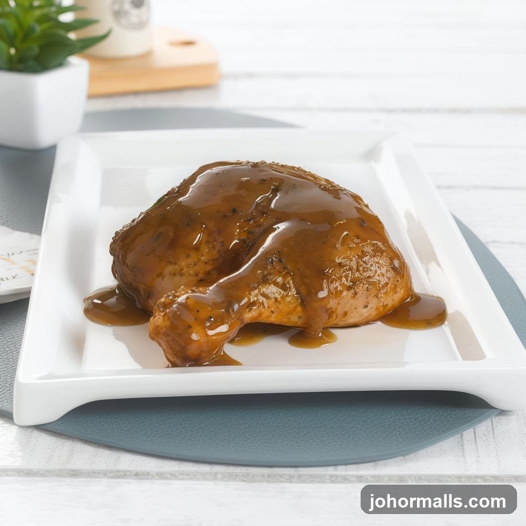 Chicken Leg with Gravy