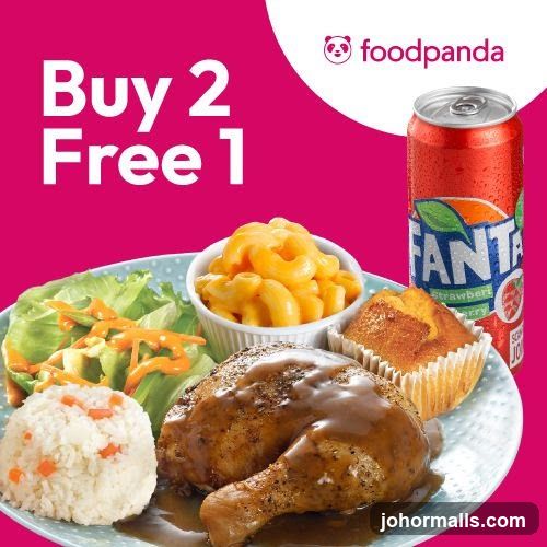 Foodpanda Buy 2 Free 1 Promotion