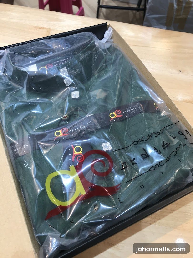 Packaged Green Shirts