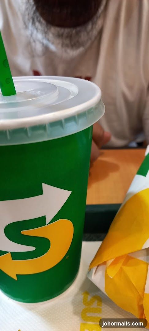 Subway Drink and Sandwich
