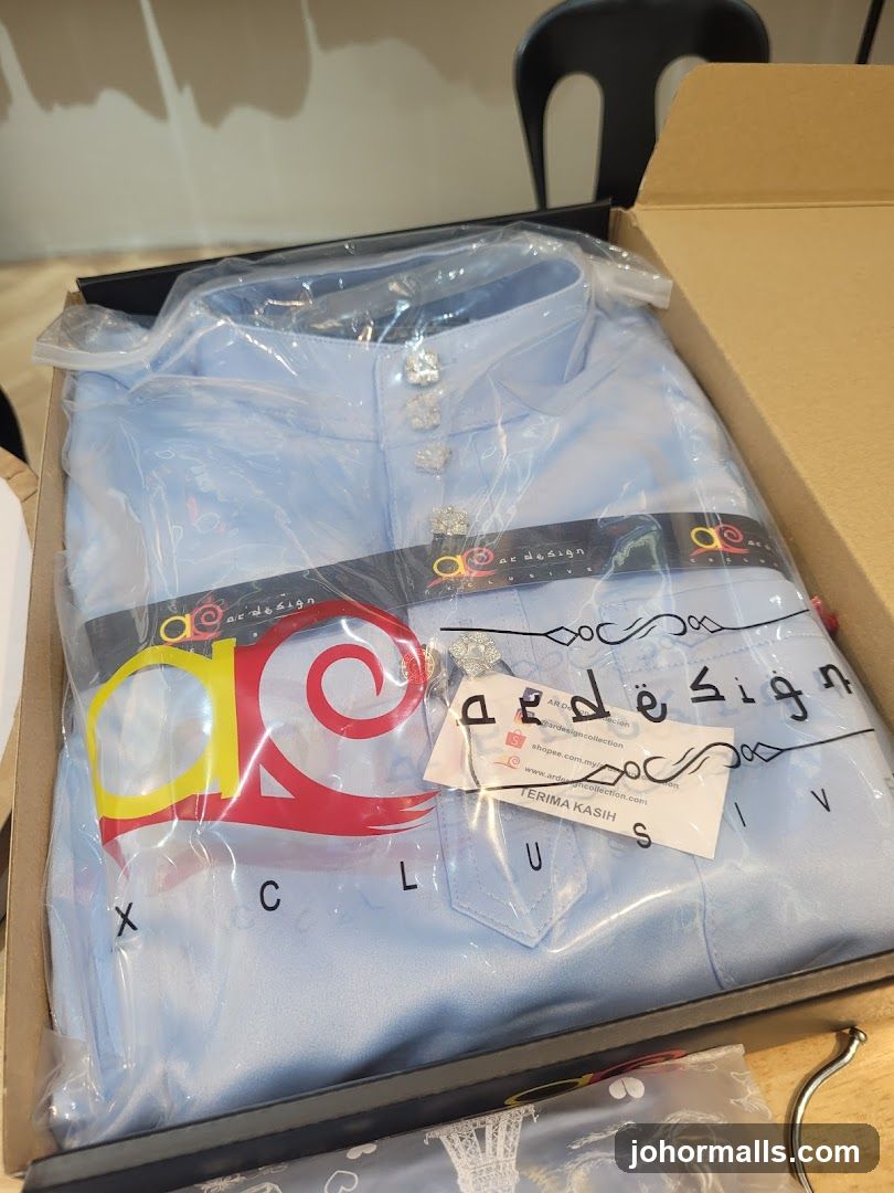 Light Blue Shirt in Packaging