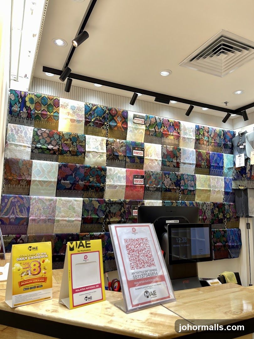 Textile Shop Counter
