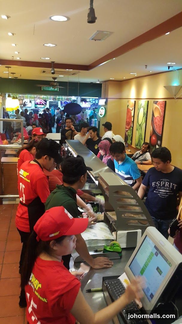 Subway Restaurant Interior