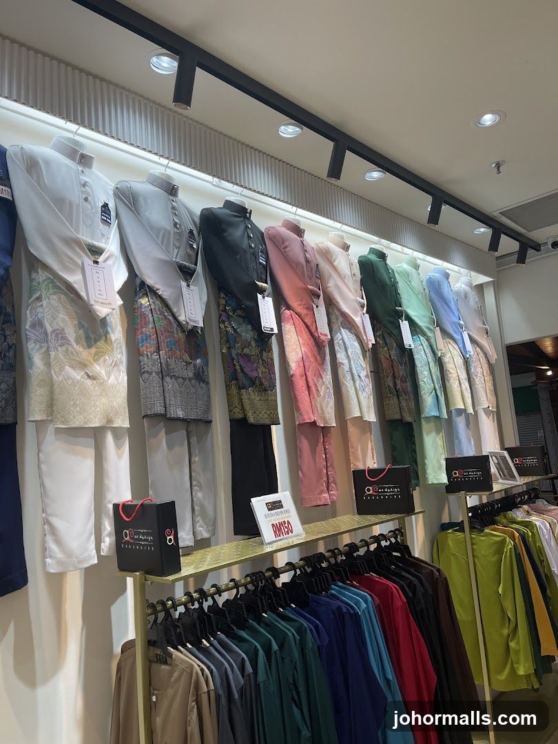 Men's Traditional Attire Display