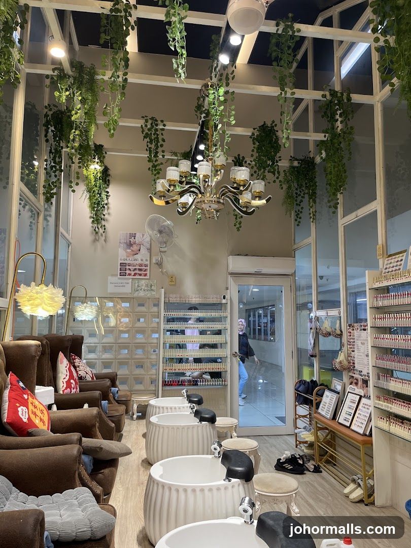 Nail Salon Interior