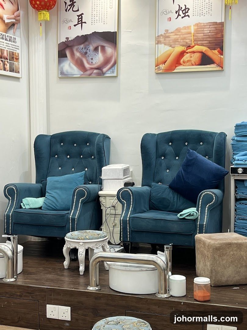 Spa Chairs and Artwork