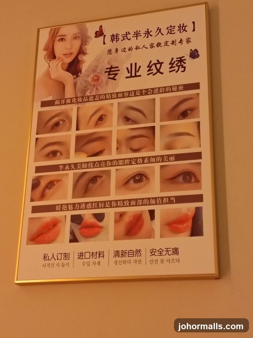 Permanent Makeup Advertisement