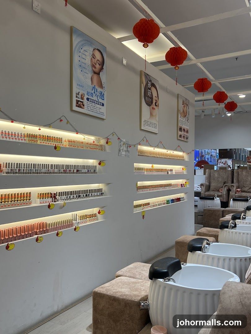 Nail Salon Interior