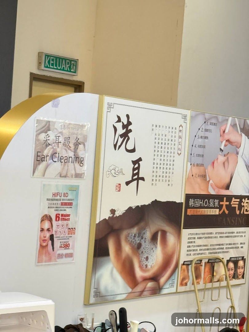 Ear Cleaning and Skin Treatment Advertisements