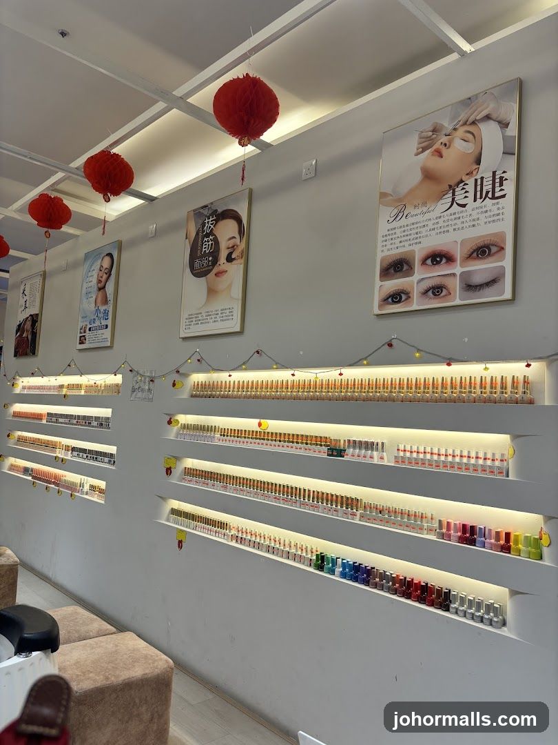 Nail Salon Interior