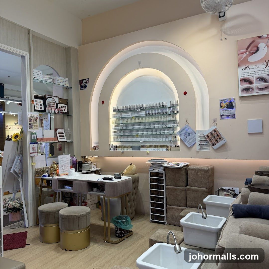 Nail Salon Interior