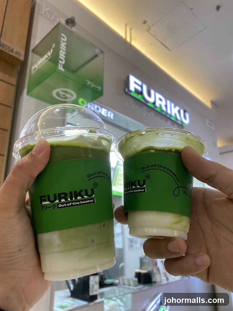 Two Matcha Drinks