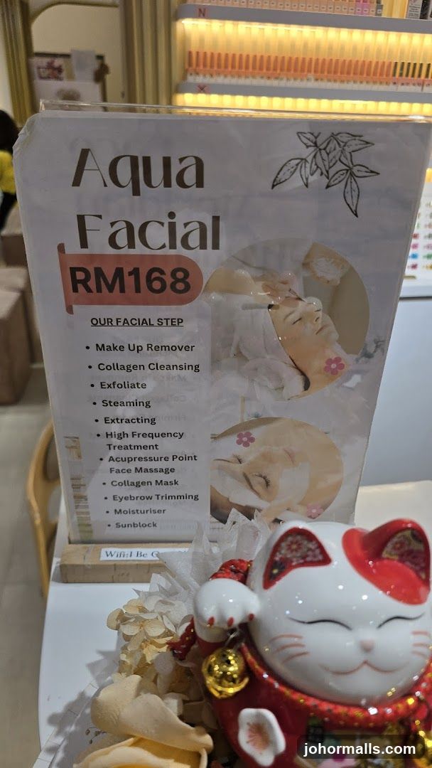 Aqua Facial Menu