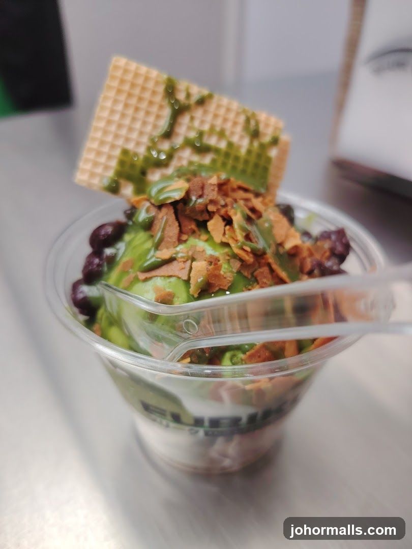 Matcha Ice Cream Sundae
