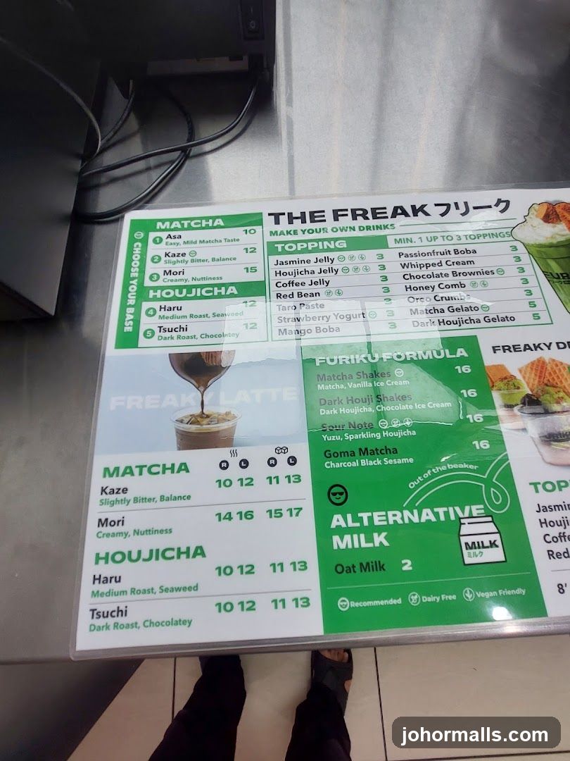The Freak Menu