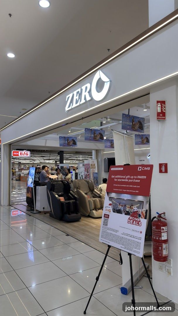 Zero Storefront with Massage Chairs